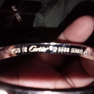 Cartier Gold Bangle Bracelet